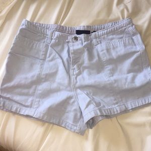 Vintage Light-wash Denim Shorts